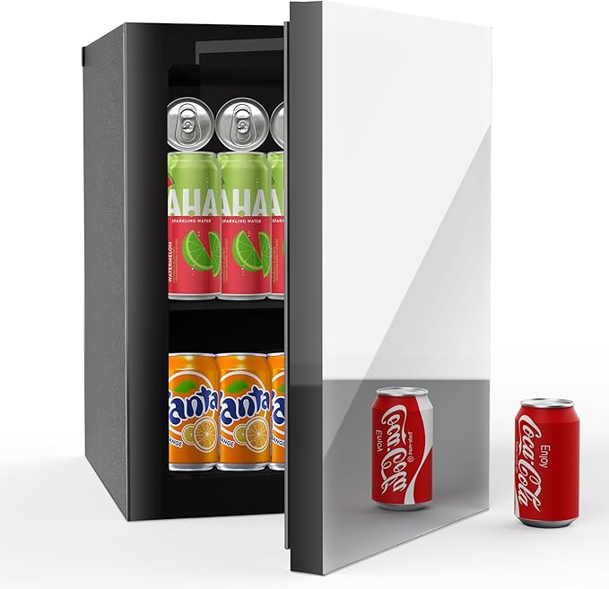 24 Cans/20L Beverage Refrigerator Cooler and Skincare Mini Fridge by Erivess