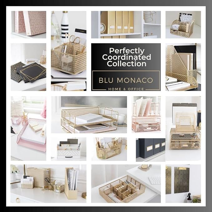 BLU MONACO Decorative Foldable Magazine Storage Boxes - Image 6