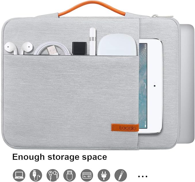 Lacdo 360° Protective Laptop Sleeve Case - Image 2