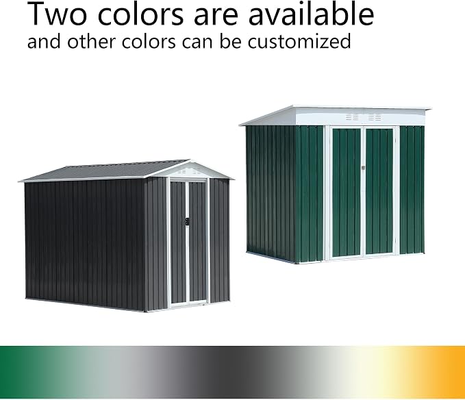 Ball & Cast 6x4FT Outdoor Storage Shed - Image 7