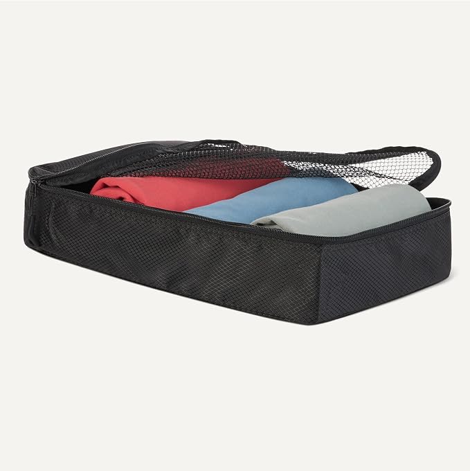 Amazon Essentials 4-Piece Packing Cubes Travel Accessories Set, Luggage - Image 3