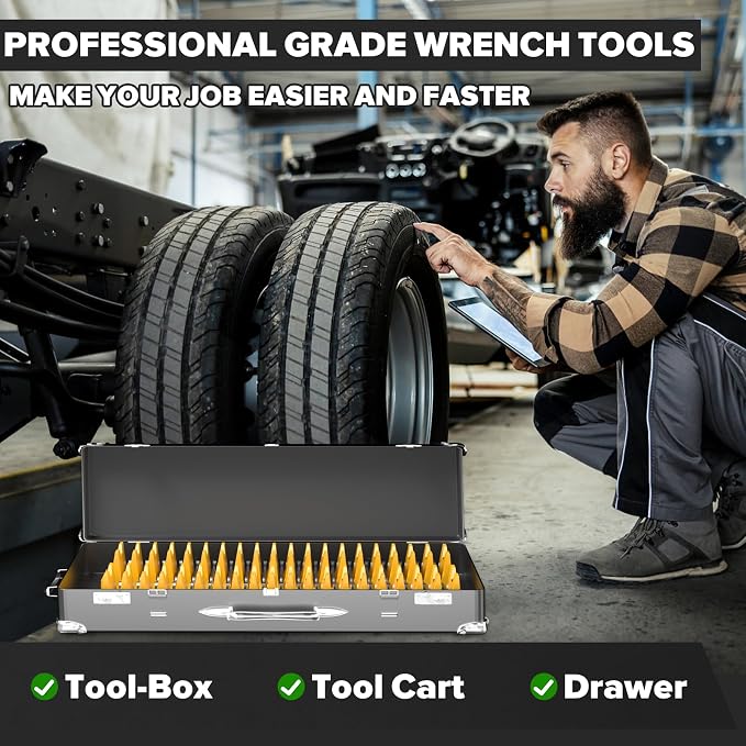 80PCS Modular Wrench Organizer Wrench Holder - Image 8