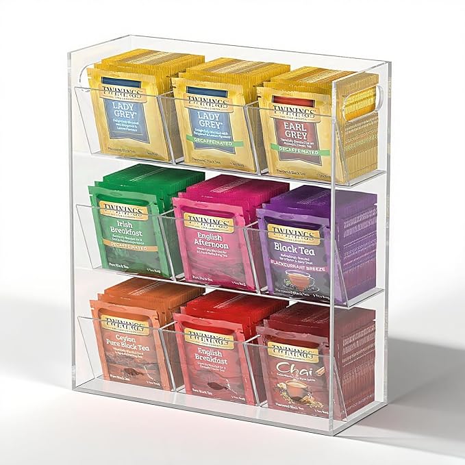Jumyee Acrylic Tea Bag Organizer by Jumyee