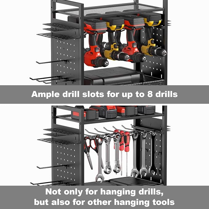 CCCEI Garage Power Tools Organizer Cart - Image 3