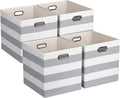 11x11 Cube Storage Bins, Collapsible Fabric Storage Cubes, Cubby Storage by ORGMASTER