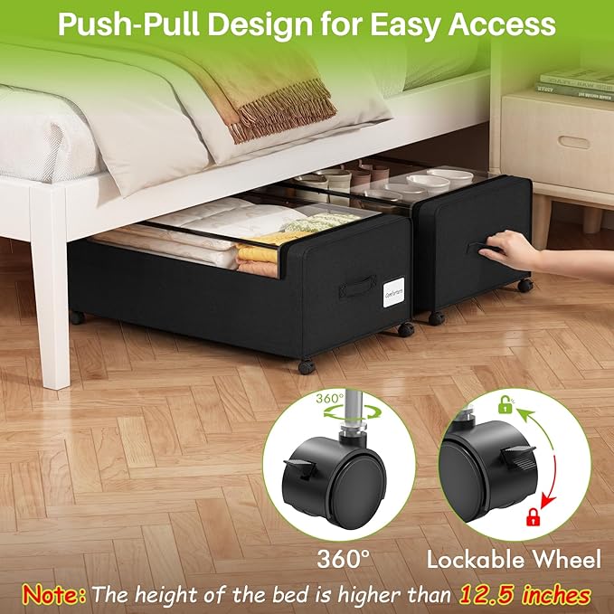 Webetop Under Bed Storage Containers - Image 3