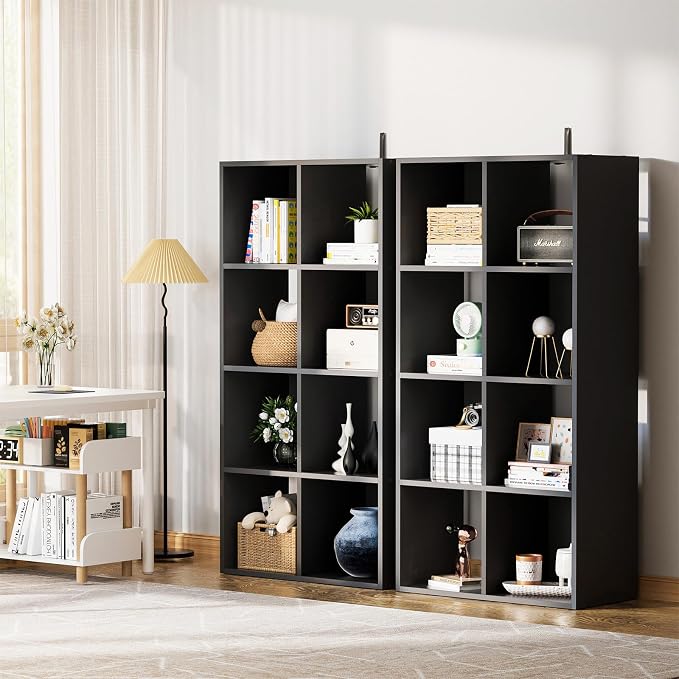 COMHOMA 8 Wood Cube Storage Organizer - Image 9