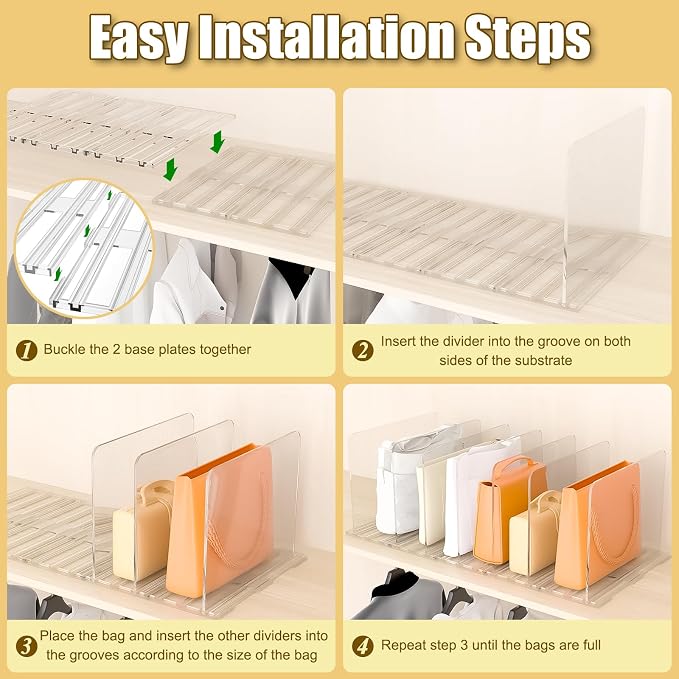 Adjustable Bag & Purse Organizer - Image 5