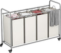 Laundry Sorter 4 Section Hamper Sorter by LINZINAR