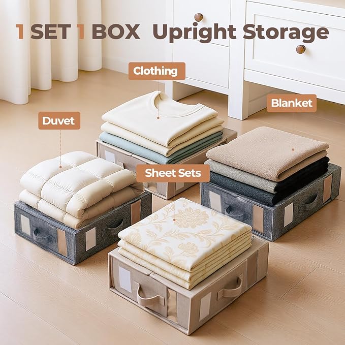 4Pack Sheet Organizers for Linen Closet - Image 5
