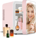 4-Liter Pink Portable Mini Fridge by NISHCON