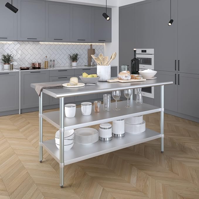 AmGood Stainless Steel Work Table - Image 6