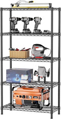 SINGAYE 5 Shelf Adjustable Heavy Duty Storage Shelving Unit 350 lbs per Shelf by SINGAYE