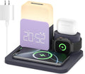 7 in 1 Wireless Charging Station, Alarm Clock by AchievingARefinedLife