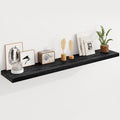 Fun Memories Deep Black Floating Shelves, 8 Inch Deep Floating Shelf by FunMemories