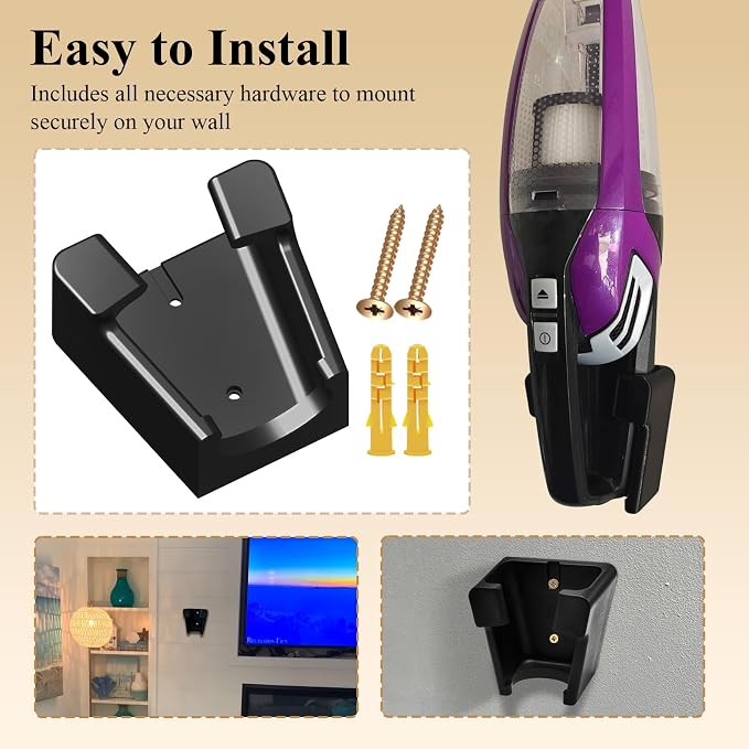 1 Pc Wall Mount Vacuum Holder/Docking Station - Image 6
