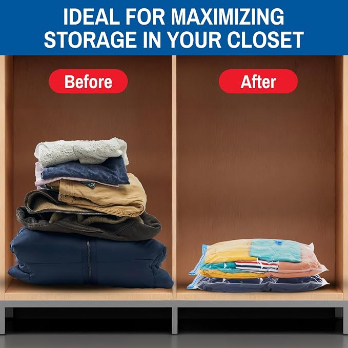 10 Pack Large Vacuum Storage Bags - Image 7