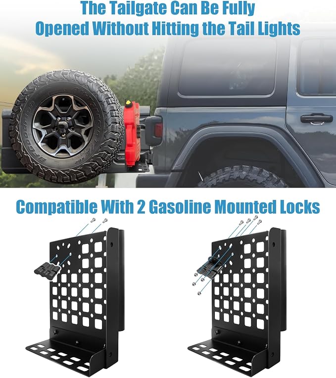 Gas Can Mount With Flag Pole Mount Holder - Image 8