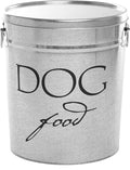Harry Barker Pet Food Storage Collection, Classic Silver Food Storage by HarryBarker