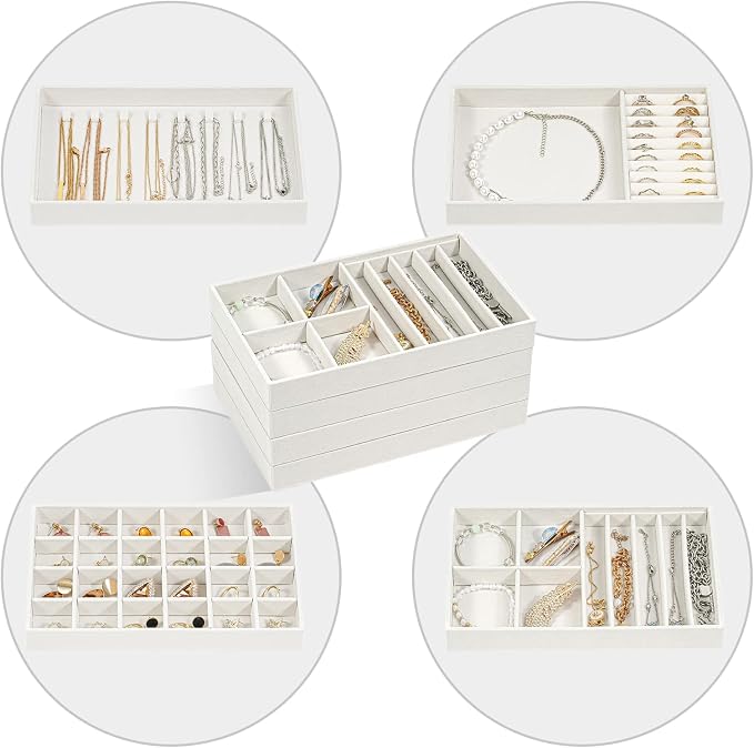 ProCase Stackable Jewelry Organizer Trays - Image 4