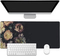 Mouse Pad, Vintage Peonies Desk Mat by EOBKLAX