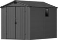 Devoko 6x10 FT Plastic Outdoor Storage Shed by DEVOKO