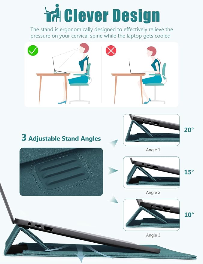 HYZUO 13 Inch Laptop Sleeve - Image 2