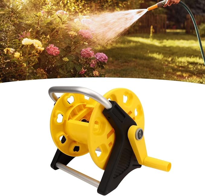 Water Hose Reel Cart, Wall Mounted Garden Hose Cart - Image 6