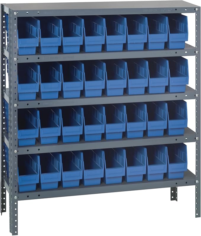 Quantum Storage Systems 1839-203BL Store More Steel Shelving Unit by QuantumStorageSystems