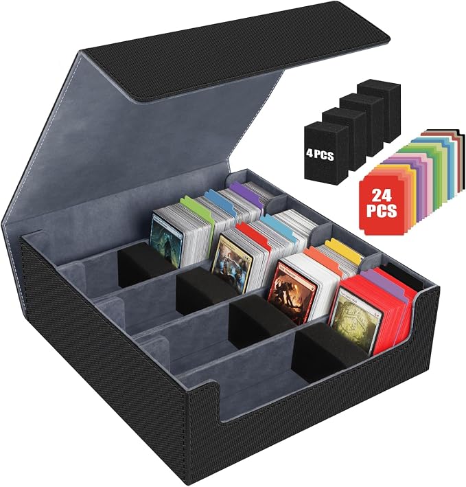 AOBOPLE Trading Card Storage Box, 3200+ Card Box Storage by AOBOPLE