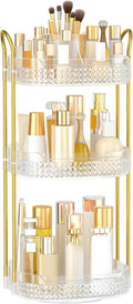 Rotating Makeup Organizer for Vanity 3 Tier, Perfume Organizer by BOCONY