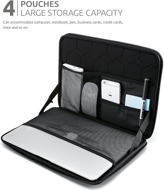 360° Protective Laptop Sleeve for 16-inch New MacBook Pro M3/M2/M1 Pro/Max - Image 5