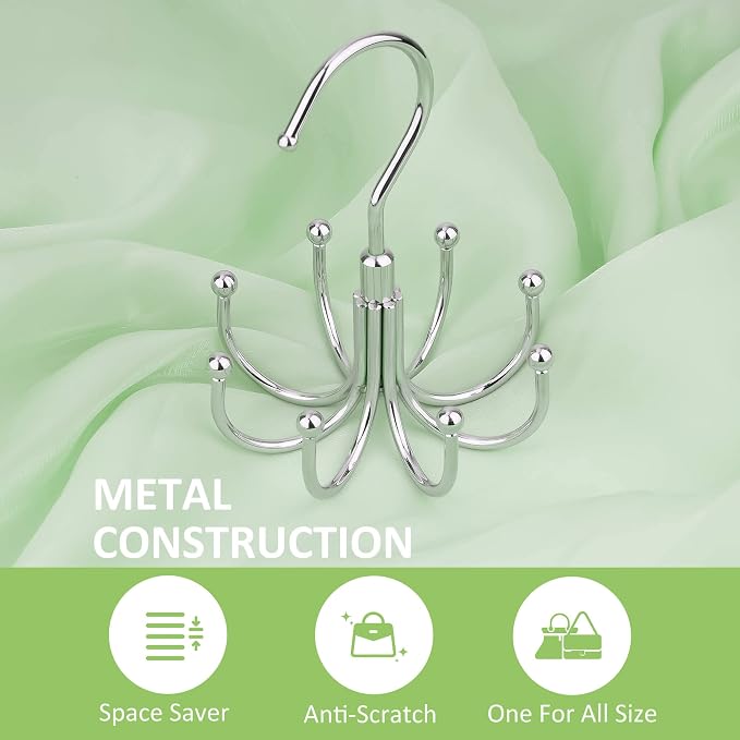Belt Hanger, Rotatable Belt Organizer - Image 5