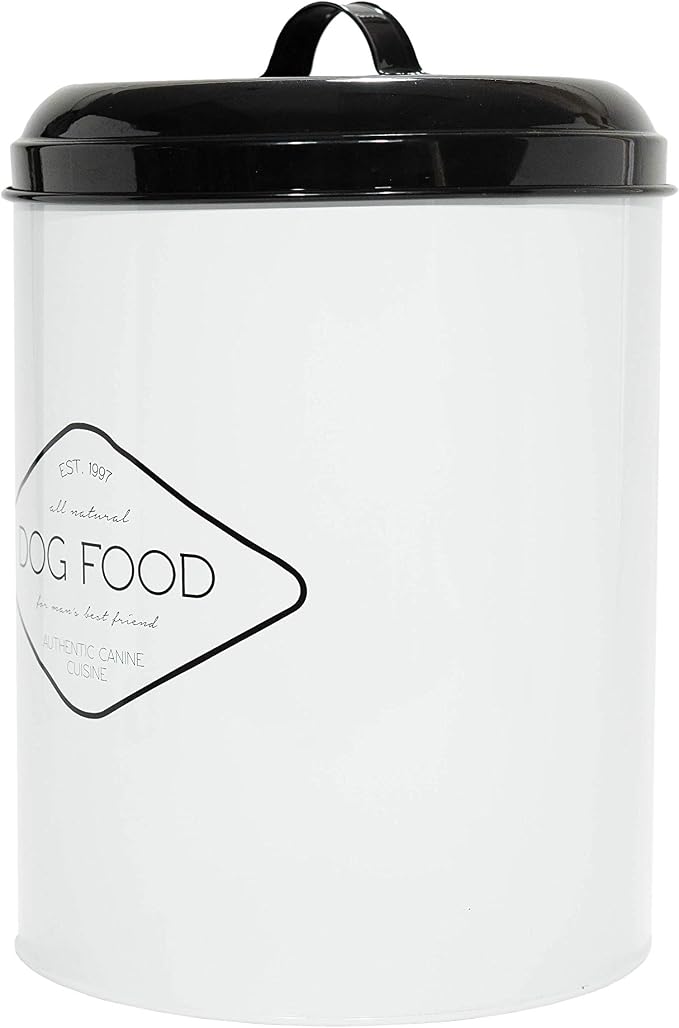 Amici Pet, Buster All Natural Dog Food Large Metal Storage Bin - Image 4