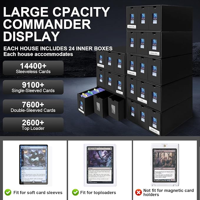 14400+ Card Storage Box, 2700+ Toploader Storage Box - Image 2