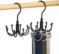 Belt Hanger, 2 Pack Rotatable Belt Organizer by OMHOMETY