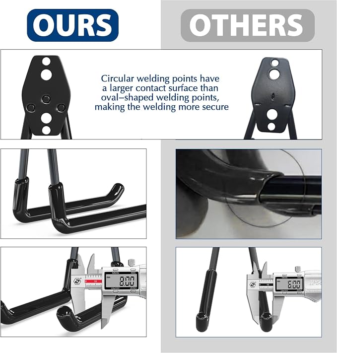 3-H Garage Wall Hooks 28 Pack, Garage Hooks Heavy Duty - Image 3