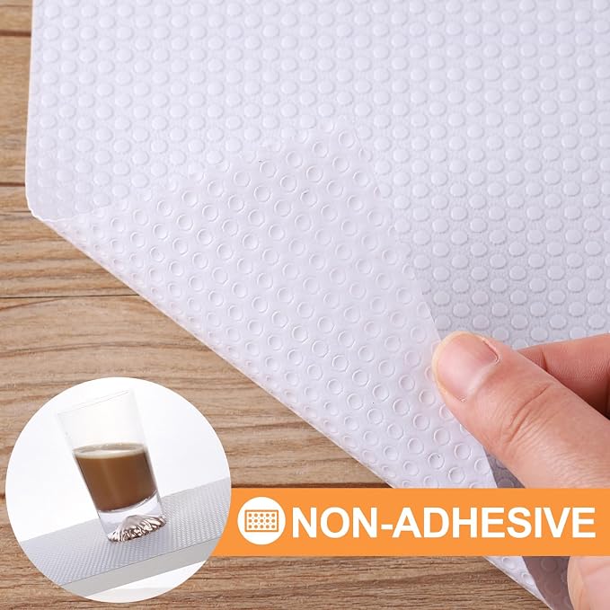 FLPMIX Shelf Liner for Kitchen Cabinets 11 inch Wide - Image 6