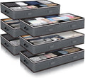 90L Under Bed Storage Containers, Closet Organizers and Storage Bins, Foldable by MoEnergy