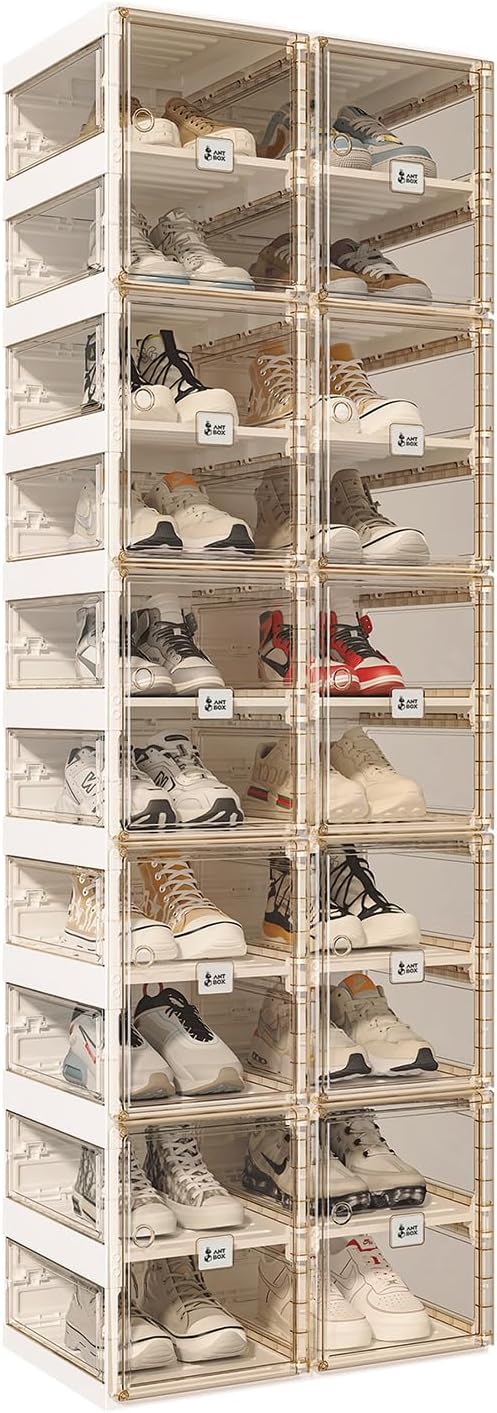 ANTBOX Foldable Shoe Rack, Shoe Organizers by ANTBOX