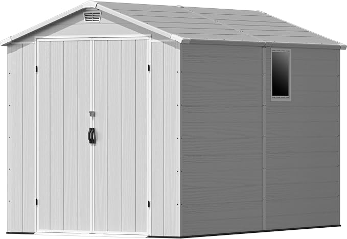 Devoko 6x10 FT Plastic Outdoor Storage Shed by DEVOKO
