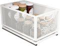 Sliding Cabinet Basket Organizer Drawer Self Adhesive Slide out Pantry Shelves by ULIKEUS
