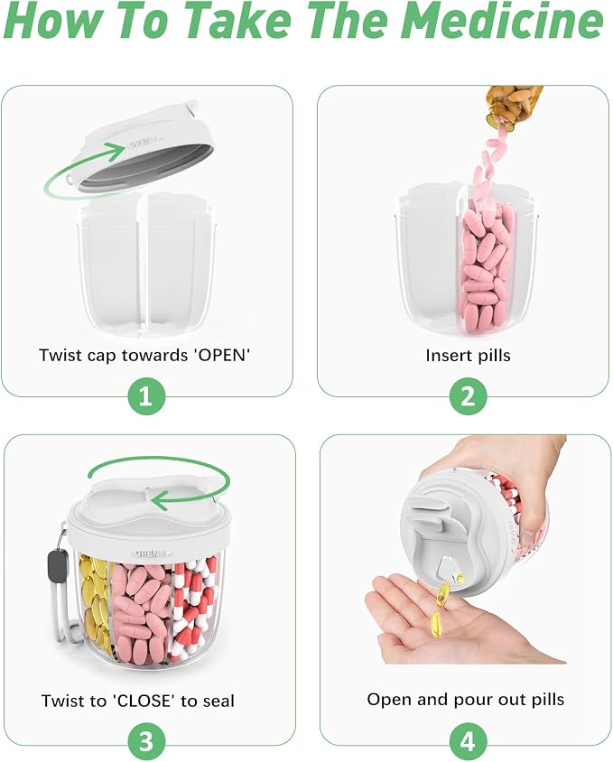 Pill Organizer, Pill Dispenser - Image 7