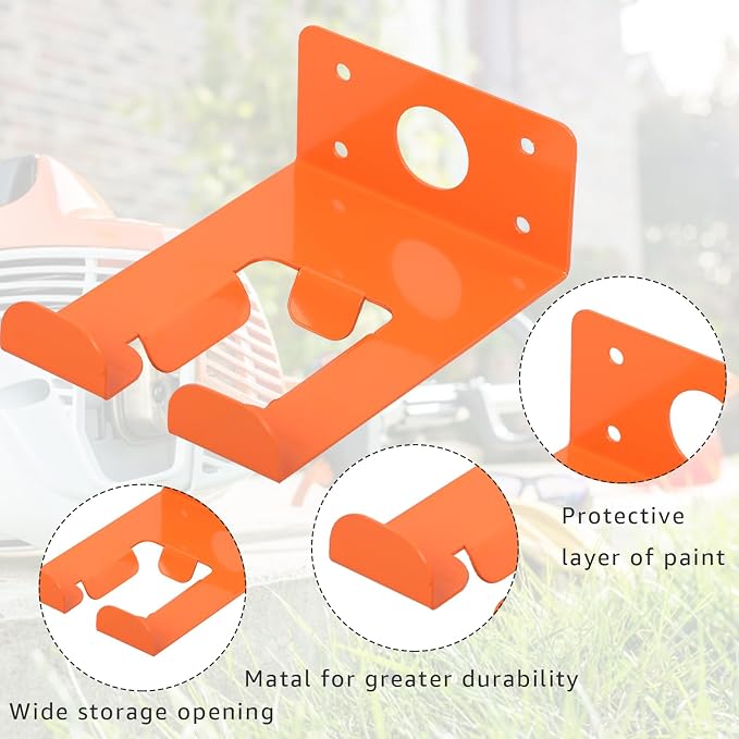 Weeding Machine Wall Mounted Hanger, garage organization manager storage shed - Image 7