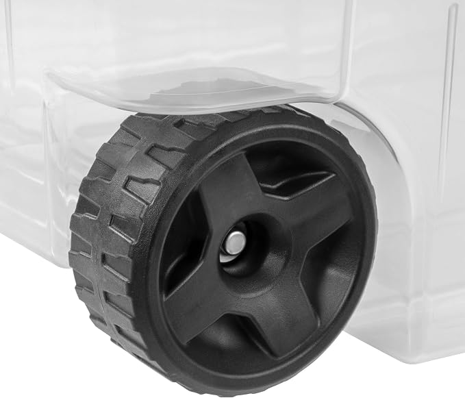 160 Qt Durable Clear Storage Box, Storage Bins - Image 5