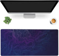 Gaming Mouse Mat Abstract Topography Large Mouse Pad Extended Mouse Pad Desk by MIOAOSRT