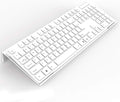 Acrylic Tilted Computer Keyboard Stand by KOTEMON