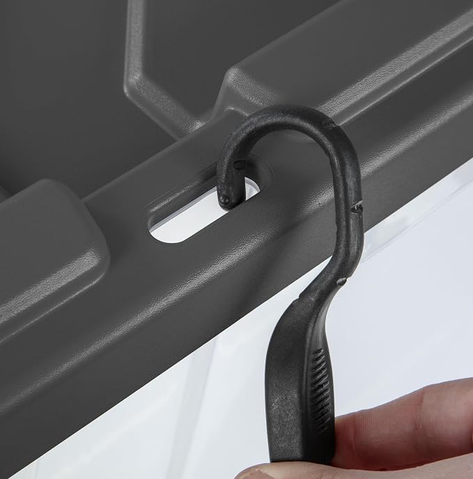 160 Qt Durable Clear Storage Box, Storage Bins - Image 8