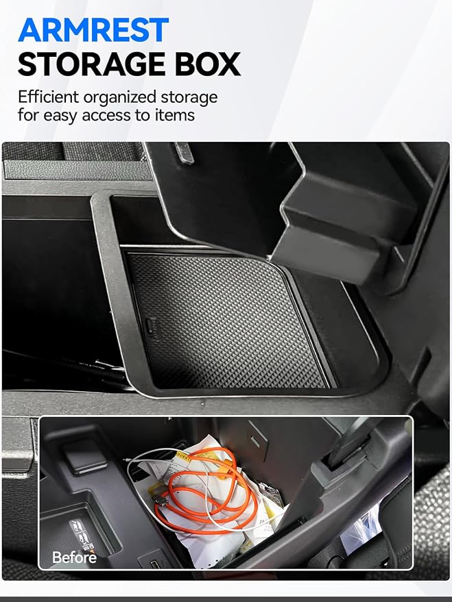 ELECFRESH 4PCS Center Console Organizer Tray - Image 2
