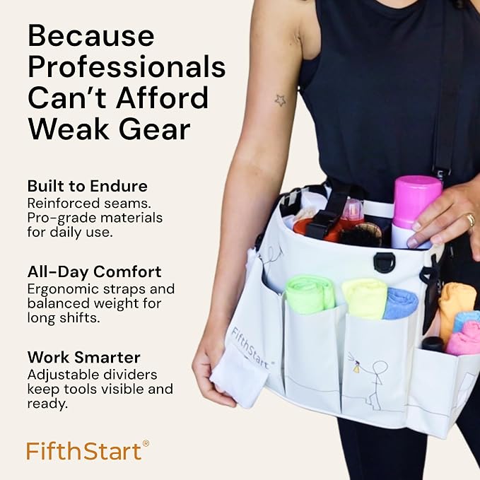 FifthStart Cleaning Caddy Organizer - Image 8